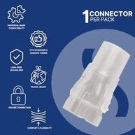 Adaptador Universal Snugell para AirMini: Conecte Qualquer Máscara ao Seu CPAP de Viagem - imagem 3