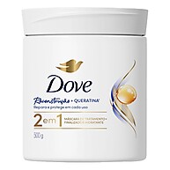 Máscara Dove 2 em 1 500g – Hidratação e Reconstrução - imagem 1