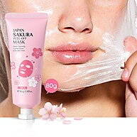 Máscara Facial Sakura Laikou: Limpeza Profunda e Pele Radiante - imagem 1