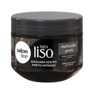 Máscara Matizadora Preto Meu Liso: Loiro Platinado! - imagem 1