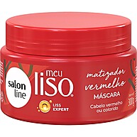 Máscara Meu Liso Matizador Vermelho Salon Line: Tudo Sobre - imagem 1