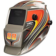 Máscara Solda Automática 4K Racing: Visão Perfeita! - imagem 1