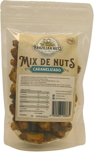 Mixed nuts caramelizado com mel e açucar mascavo - 142g - imagem 1