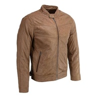 Jaqueta Masculina Couro Café Racer Milwaukee SFM1835 - Estilo e Durabilidade Premium - imagem 2