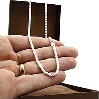 Corrente Prata 925 Veneziana: Elegância Masculina - imagem 2