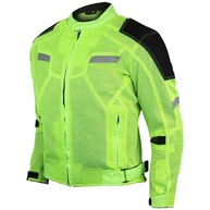 Vance Leather Jaqueta de motocicleta masculina de malha refletiva e têxtil para todas as estações com armadura CE e forro removível - imagem 1