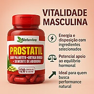 Prostatil Natuviva: Suplemento Natural para Saúde da Próstata e Vitalidade Masculina - imagem 1