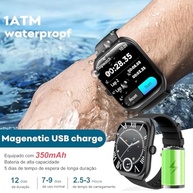 PEJE Smartwatch Masculino 2.01" Tela HD, 1ATM, Chamadas Bluetooth, 123 Esportes | iOS/Android - imagem 4