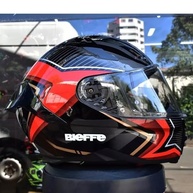 Capacete Masculino Bieffe B-Fast Strak Vermelho: Segurança e Estilo para Sua Pilotagem - imagem 3