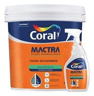 Kit Anti Umidade Parede - Massa E Spray Seca Parede Mactra Rosado Fosco - imagem 1
