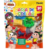 Massa de Modelar Turma da Mônica: 12 Cores + Acessórios - imagem 1