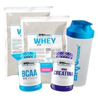 Kit Whey + BCAA + Creatina BRN: Ganhe Massa! - imagem 2