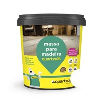 Massa Madeira Quartzolit 400g: Repare Fácil! - imagem 1