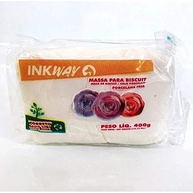 Massa De Porcelana Fria Biscuit 400G Natural 106324 - imagem 1