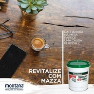 Massa para madeira 220gr cereja Montana - imagem 4