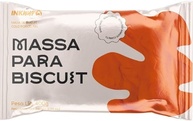 Massa De Porcelana Fria Biscuit 400G Laranja 106320 - imagem 1