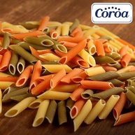 Macarrão Mini Penne Com Vegetais Coroa 500G, Coroa Alimentos, Massa Mini Penne De Sêmola Com Vegetais Pasta Tre Verdure, Vermelho, Ótima Nutrição Com Muito Sabor, Tradição Da Família - imagem 4