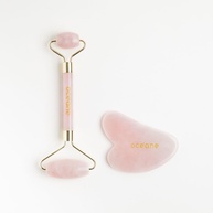 Massagem Facial com Quartzo Rosa: Rolo & Gua Sha - imagem 1