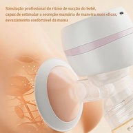 Bomba Tira-Leite Elétrica Silenciosa com Massagem e Alta Sucção - Conforto Total para Mães - imagem 4