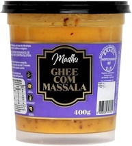 Manteiga Ghee com Massala C/sal 400g - Madhu Ghee - imagem 1