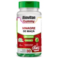 Vinagre de Maçã Bioviton Gummy Unilife Zero Açúcar 30 Gomas Mastigáveis Sabor Maçã - imagem 1