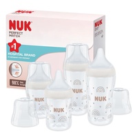 Kit Mamadeiras NUK Perfect Match com Controle de Temperatura – 2x 150ml + 2x 260ml - imagem 1
