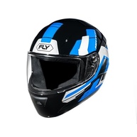 Capacete Fly F-9 Match Preto Azul: Segurança e Estilo para Sua Moto - imagem 3