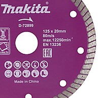 Disco Diamantado Makita: Corte Preciso em Qualquer Material - imagem 2