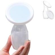 Copo Coletor de Leite Materno 120ml em Silicone Seguro com Tampa – Prático e Confortável para Mães Modernas - imagem 3