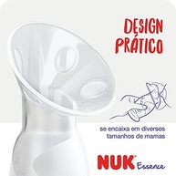 NUK Essence Coletor de Leite Materno - Silicone Macio, 90ml, Sem Mãos, Antivazamento - imagem 3