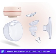 Bomba Tira Leite Materno Elétrica Portátil Mãos Livres - 3 Modos, 10 Níveis de Sucção, Sem BPA - imagem 5