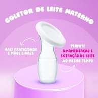 Copo Extrator de Leite Materno em Silicone BPA-Free - Conforto e Segurança na Amamentação - imagem 5