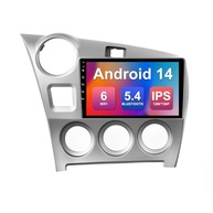 Central Multimídia Android 14 9" para Toyota Matrix 2009-2014 com Carplay, Android Auto e WiFi 6 - imagem 2