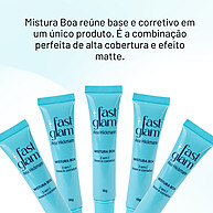 Base 2 em 1 Fast Glam: Pele Perfeita e Matte! - imagem 2