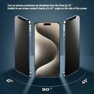 Película Privacidade Matte iPhone: Instalação Automática - imagem 2