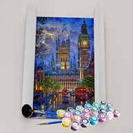 Kit de Pintura Terapêutica Linda Londres e Big Ben - MAUE ART STORE - imagem 3