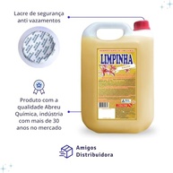 Desinfetante Bactericida Talco 5L Limpinha - Elimina Maus Odores e Garante Limpeza Profunda - imagem 3