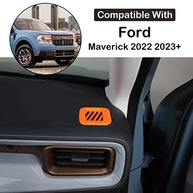 Acabamento Tampa Saída Ar Condicionado Lateral para Ford Maverick 2022-2025 | Moldura Decorativa A/C Painel Central - imagem 3