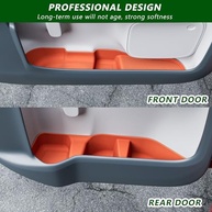 Organizador de Porta Ford Maverick 2022-2025: Kit 4 Peças em Silicone Premium para Máximo Conforto e Estilo - imagem 3