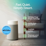 Purificador de Ar Blueair Pure Max: Ar Puro e Silencioso para sua Casa | 1858 Pés Quadrados - imagem 4