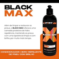EXPERT Hidrorrepelente Pneu Black Max 500mL: Brilho e Proteção Duradoura - imagem 4