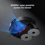 XIAOMI Robot Vacuum X20 MAX - Aspirador e Lavador Robô com Navegação Laser, 8000 Pa, Limpeza Inteligente - imagem 5
