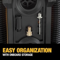 Compressor de Ar Portátil DEWALT 20V MAX: Inflador de Pneu Inteligente com Luz LED - imagem 5