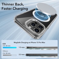 Capa Híbrida ESR Classic com Suporte para iPhone 15 Pro Max - imagem 2