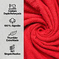 Kit 5 Toalhas de Banho Gigante 80x150cm 100% Algodão - Soft Max - imagem 1
