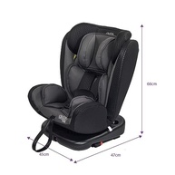Cadeira Bebê Carro Maxi Baby Deluxe 360° Isofix Top Tether Grupo 0-3 (0-36kg) Preto - imagem 3