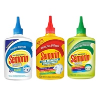 KIT SEMORIN TIRA MANCHAS: Tradicional + Maxi + White 100ml - Solução Completa para Limpeza Profunda - imagem 1