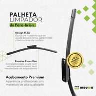 Kit Palhetas Híbridas Mouwa MH2618 + Traseira Outback (2009-2014): Visibilidade Máxima! - imagem 3