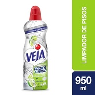 Veja Limpeza Pesada Power Fusion Limão - Limpador de Pisos 950ml com Máxima Potência - imagem 3
