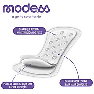 Protetor Diário Modess sem Fragrância 80un – Conforto e Proteção Máxima - imagem 2